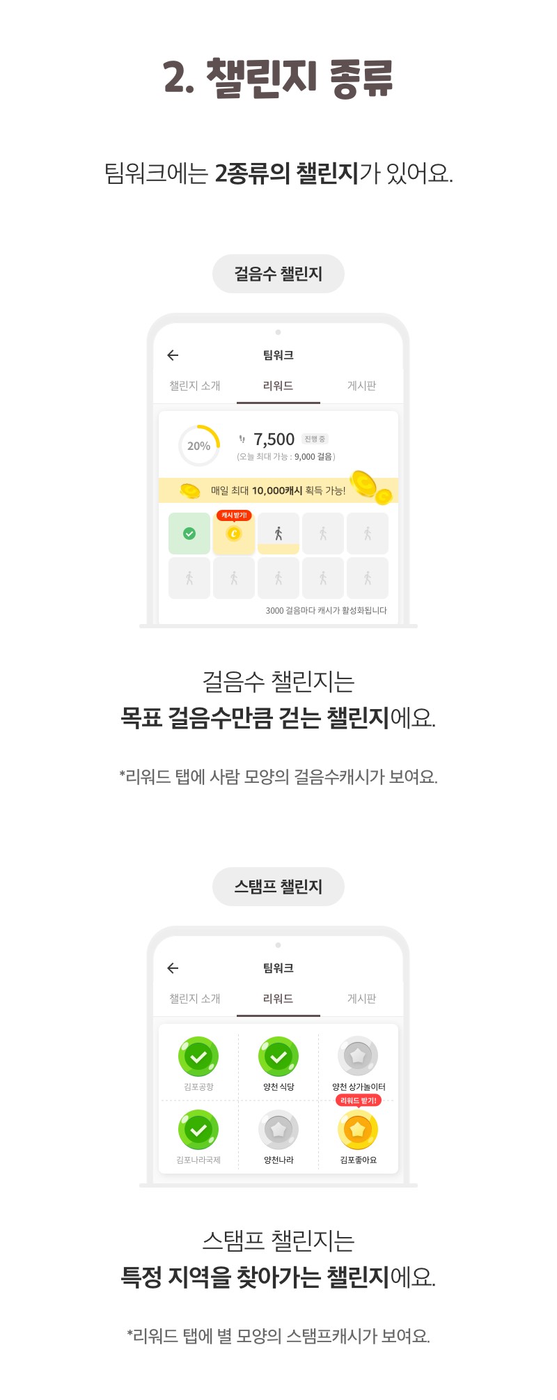 하루 8천보 걷기 챌린지 2기